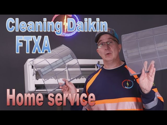 Videon esikatselukuva: Daikin FTXA Stylish wall unit. How to do basic maintenance and clean it regularly DIY style.