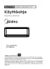 PDF-esikatselu: Käyttöohje (5.9 MB)