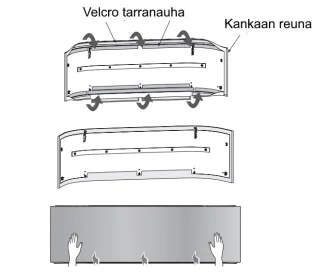 Haorin sävyä voidaan vaihtaa helposti